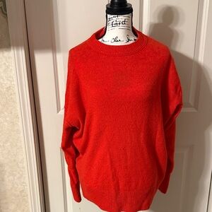 Aerie Bright Red Sweater